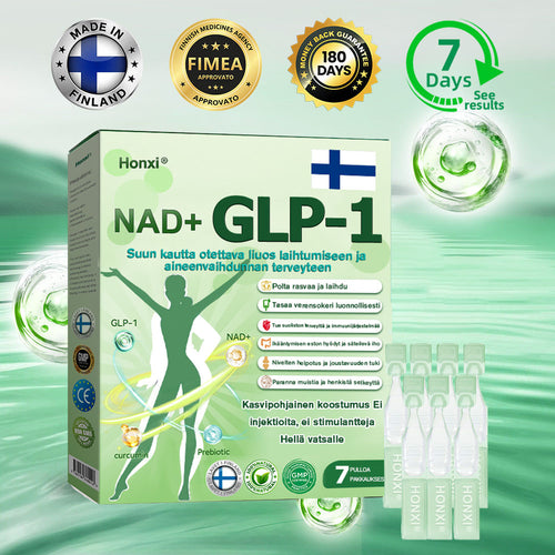 Virallinen Kauppa | HONXI®🍒𝐺𝐿𝑃-𝟏 6-in-1 Terveysratkaisu Suun kautta otettava neste (Vain yksi annos päivässä — näkyviä tuloksia jo 7 päivässä) ✅ Lihavuuteen, sydän- ja verisuoniterveyteen, diabetekseen, uniapneaan, nivelongelmiin ja muuhun