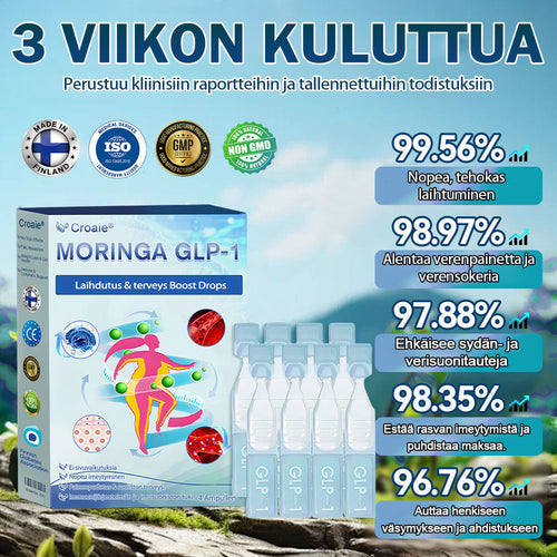Mayo Clinicin suosittelema | Virallinen verkkokauppa | CROAIE® GLP-1 Painonpudotukseen tarkoitettu oraaliliuos 👨⚕️Liikalihavuus, sydän- ja verisuonitaudit, diabetes, uniapnea, nivelongelmat ja paljon muuta