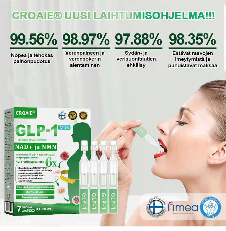 𝐎𝐟𝐟𝐢𝐜𝐢𝐚𝐥 𝐒𝐭𝐨𝐫𝐞 🇫🇮 𝐂𝐑𝐎𝐀𝐈𝐄® 𝐆𝐋𝐏-𝟏 𝐖𝐞𝐢𝐠𝐡𝐭 𝐋𝐨𝐬𝐬 𝐎𝐫𝐚𝐥 𝐒𝐨𝐥𝐮𝐭𝐢𝐨𝐧 – 𝐎𝐛𝐞𝐬𝐢𝐭𝐲, 𝐂𝐚𝐫𝐝𝐢𝐨𝐯𝐚𝐬𝐜𝐮𝐥𝐚𝐫 𝐃𝐢𝐬𝐞𝐚𝐬𝐞, 𝐃𝐢𝐚𝐛𝐞𝐭𝐞𝐬, 𝐒𝐥𝐞𝐞𝐩 𝐀𝐩𝐧𝐞𝐚, 𝐉𝐨𝐢𝐧𝐭 𝐏𝐫𝐨𝐛𝐥𝐞𝐦𝐬 𝐚𝐧𝐝 𝐌𝐨𝐫𝐞 🔥