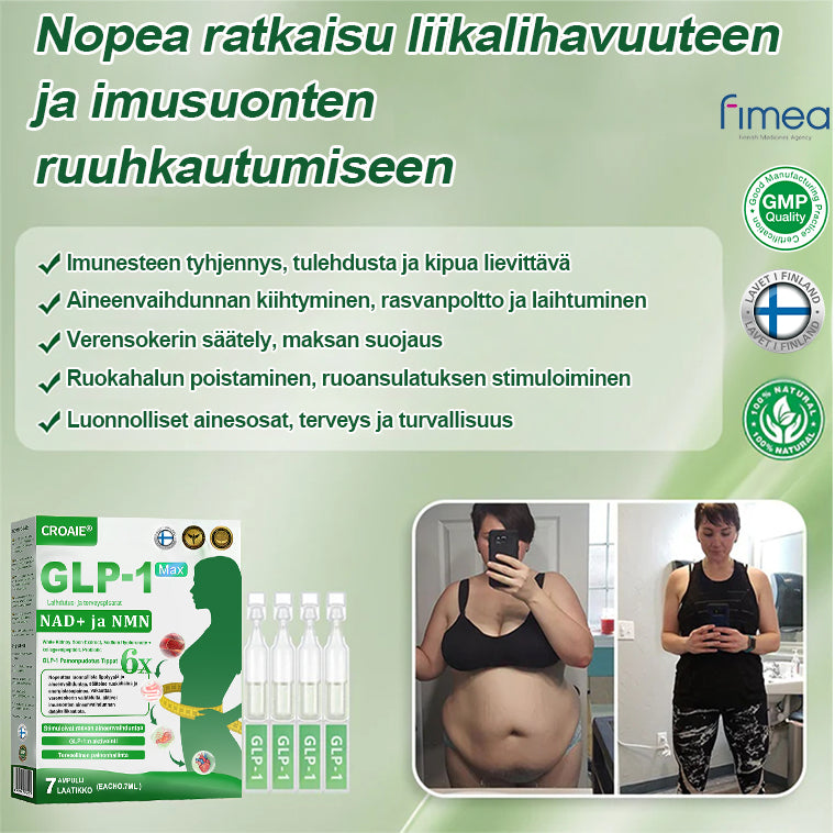 𝐎𝐟𝐟𝐢𝐜𝐢𝐚𝐥 𝐒𝐭𝐨𝐫𝐞 🇫🇮 𝐂𝐑𝐎𝐀𝐈𝐄® 𝐆𝐋𝐏-𝟏 𝐖𝐞𝐢𝐠𝐡𝐭 𝐋𝐨𝐬𝐬 𝐎𝐫𝐚𝐥 𝐒𝐨𝐥𝐮𝐭𝐢𝐨𝐧 – 𝐎𝐛𝐞𝐬𝐢𝐭𝐲, 𝐂𝐚𝐫𝐝𝐢𝐨𝐯𝐚𝐬𝐜𝐮𝐥𝐚𝐫 𝐃𝐢𝐬𝐞𝐚𝐬𝐞, 𝐃𝐢𝐚𝐛𝐞𝐭𝐞𝐬, 𝐒𝐥𝐞𝐞𝐩 𝐀𝐩𝐧𝐞𝐚, 𝐉𝐨𝐢𝐧𝐭 𝐏𝐫𝐨𝐛𝐥𝐞𝐦𝐬 𝐚𝐧𝐝 𝐌𝐨𝐫𝐞 🔥