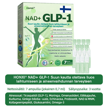 Virallinen Kauppa | HONXI®🍒𝐺𝐿𝑃-𝟏 6-in-1 Terveysratkaisu Suun kautta otettava neste (Vain yksi annos päivässä — näkyviä tuloksia jo 7 päivässä)  ✅ Lihavuuteen, sydän- ja verisuoniterveyteen, diabetekseen, uniapneaan, nivelongelmiin ja muuhun