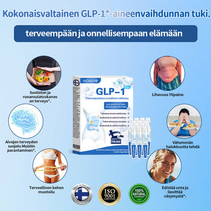 Honxi® ⚡GLP-1 Max Painonpudotus Suun kautta otettava liuos ✅ Yksi annos päivässä — näkyviä tuloksia jo 7 päivässä 👩‍⚕️ Soveltuu ylipainoon, sydän