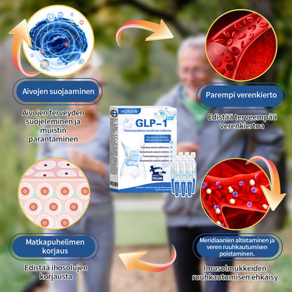 Honxi® ⚡GLP-1 Max Painonpudotus Suun kautta otettava liuos ✅ Yksi annos päivässä — näkyviä tuloksia jo 7 päivässä 👩‍⚕️ Soveltuu ylipainoon, sydän