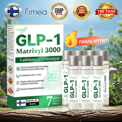 Virallinen kauppa | CROAIE® GLP-1 & Matrixyl 3000 Laihdutus- & Terveystipat (Vain yksi annos päivässä — näkyviä tuloksia vain 7 päivässä)Sopii lihavuuteen, sydän- ja verenkiertoelimistön terveyteen, diabetekseen, uniapneaan, nivelongelmiin ja muuhun 🎉