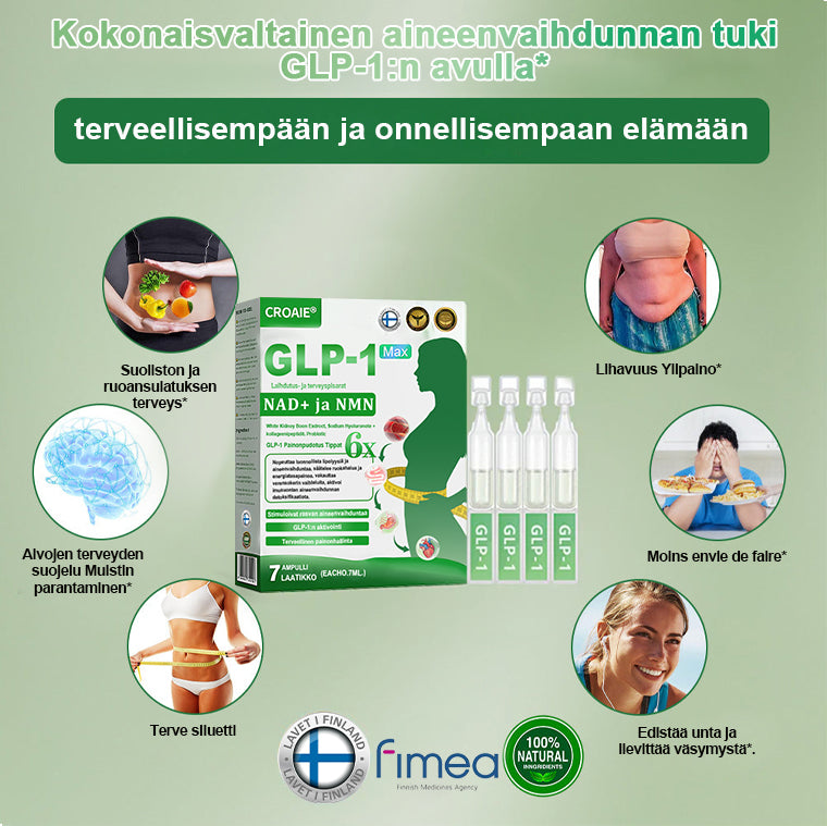 𝐎𝐟𝐟𝐢𝐜𝐢𝐚𝐥 𝐒𝐭𝐨𝐫𝐞 🇫🇮 𝐂𝐑𝐎𝐀𝐈𝐄® 𝐆𝐋𝐏-𝟏 𝐖𝐞𝐢𝐠𝐡𝐭 𝐋𝐨𝐬𝐬 𝐎𝐫𝐚𝐥 𝐒𝐨𝐥𝐮𝐭𝐢𝐨𝐧 – 𝐎𝐛𝐞𝐬𝐢𝐭𝐲, 𝐂𝐚𝐫𝐝𝐢𝐨𝐯𝐚𝐬𝐜𝐮𝐥𝐚𝐫 𝐃𝐢𝐬𝐞𝐚𝐬𝐞, 𝐃𝐢𝐚𝐛𝐞𝐭𝐞𝐬, 𝐒𝐥𝐞𝐞𝐩 𝐀𝐩𝐧𝐞𝐚, 𝐉𝐨𝐢𝐧𝐭 𝐏𝐫𝐨𝐛𝐥𝐞𝐦𝐬 𝐚𝐧𝐝 𝐌𝐨𝐫𝐞 🔥