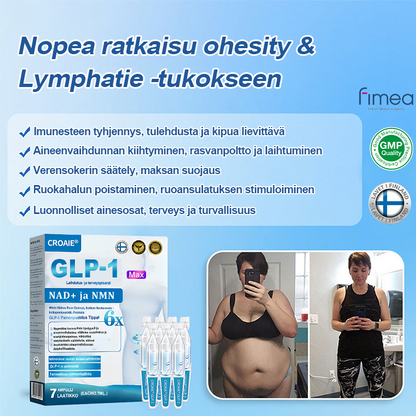 [Virallinen Kauppa] CroAie® GLP-1 & NAD+ Laihdutustipat ✅  Liikalihavuus, Sydän- ja verisuonitaudit, Diabetes, Uniapnea, Nivelongelmat ja paljon muuta